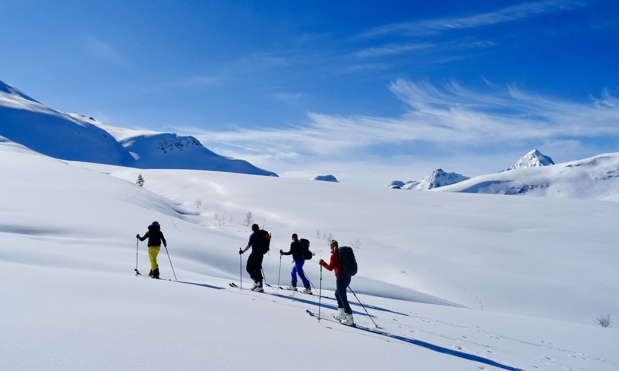 Skitur til Blåfjell i Isfjorden -Sandra Wolgast