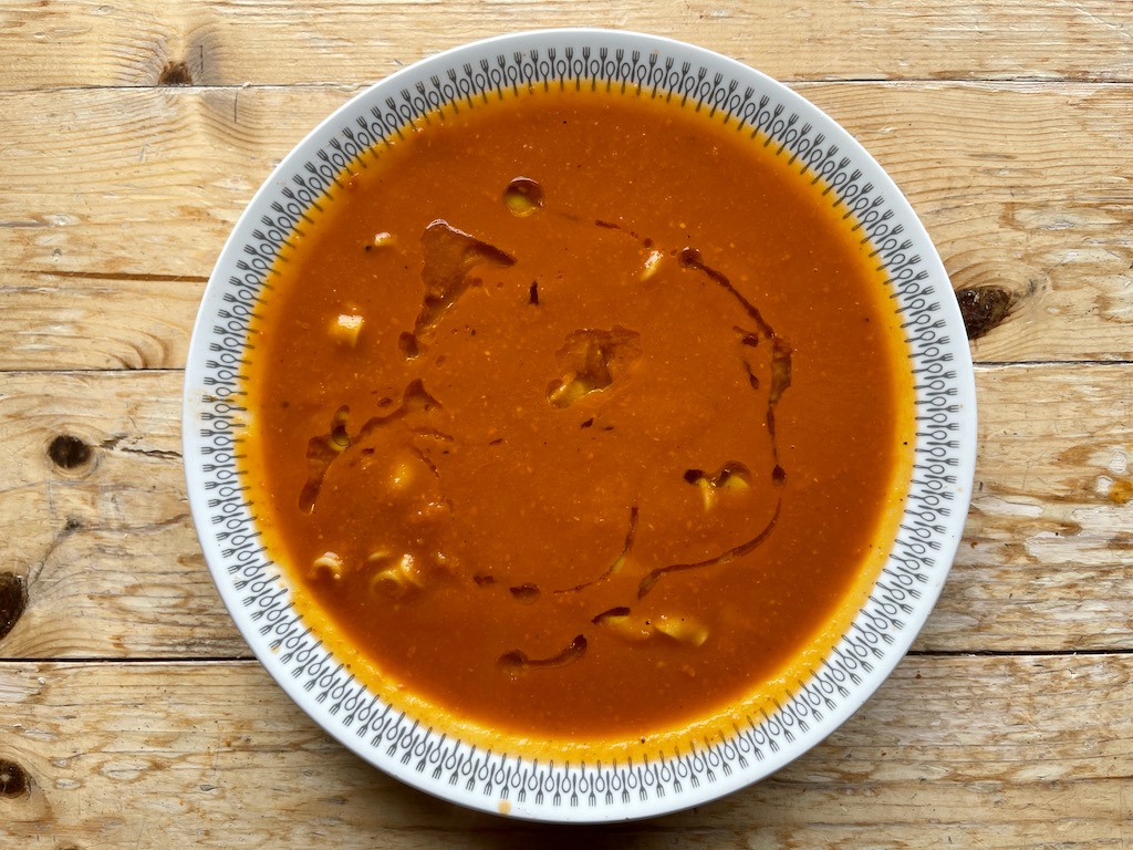 tomato soup is one of the recipes on homemade dehydrated backpacking meals